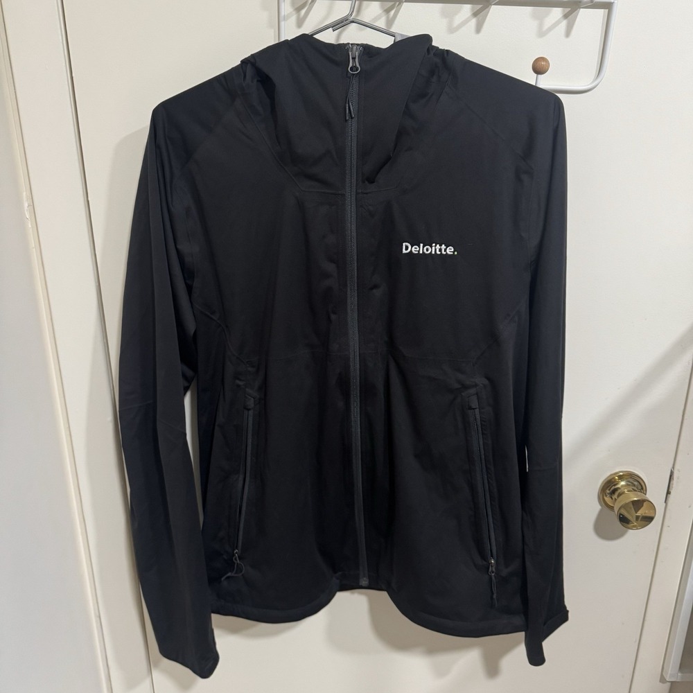 The North Face Jacket Men's Size Medium Softshell Hooded Deloitte Corporate